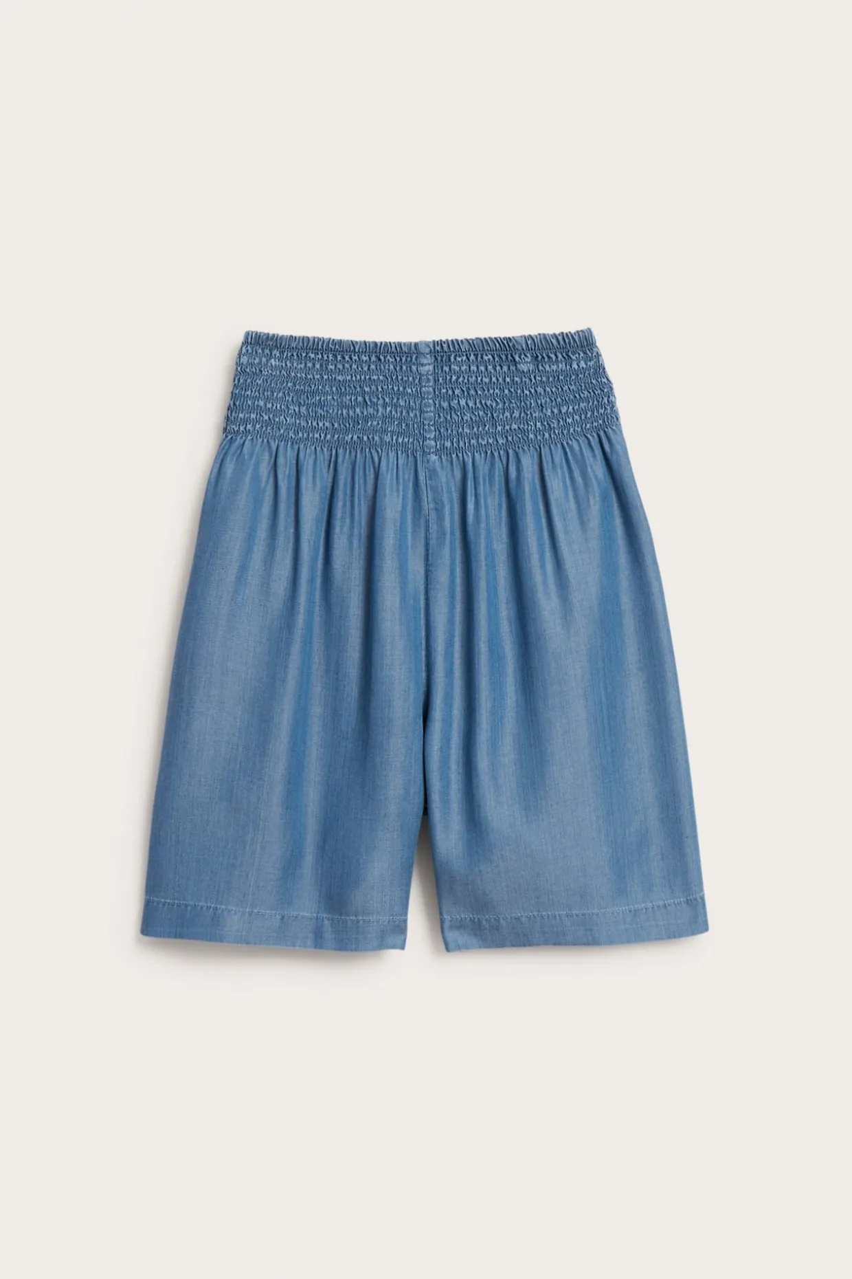 Shorts med vaffelstrikk