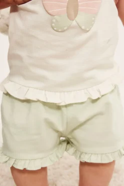 Shorts med volang