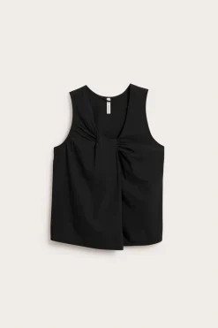 Singlet i bomull og viskoseblanding