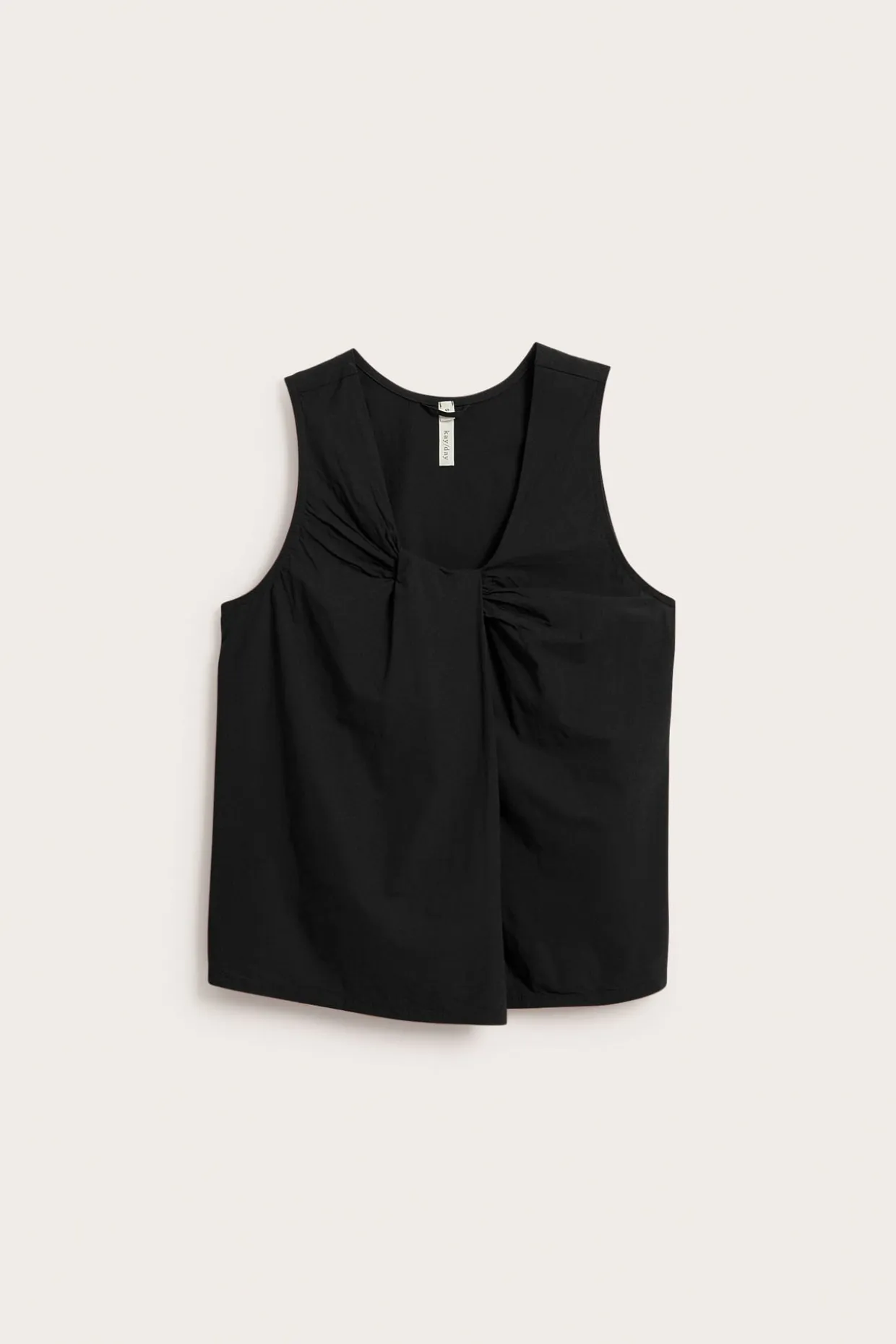 Singlet i bomull og viskoseblanding