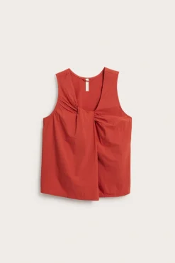 Singlet i bomull og viskoseblanding