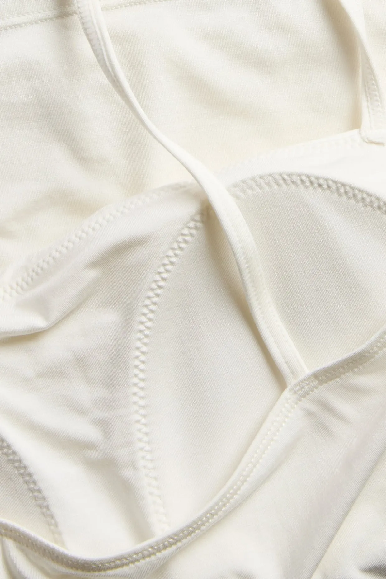 Singlet i modalblanding med innebygd BH