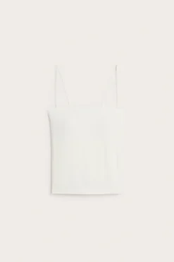 Singlet i modalblanding med innebygd BH