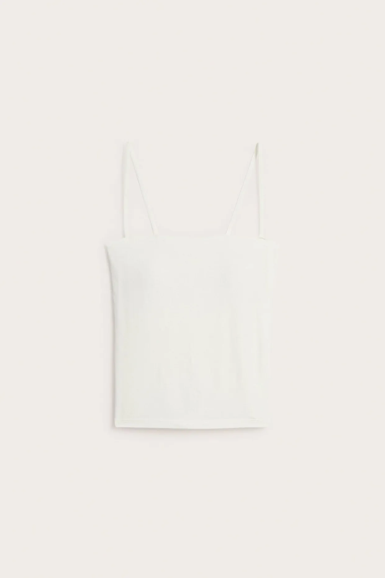 Singlet i modalblanding med innebygd BH