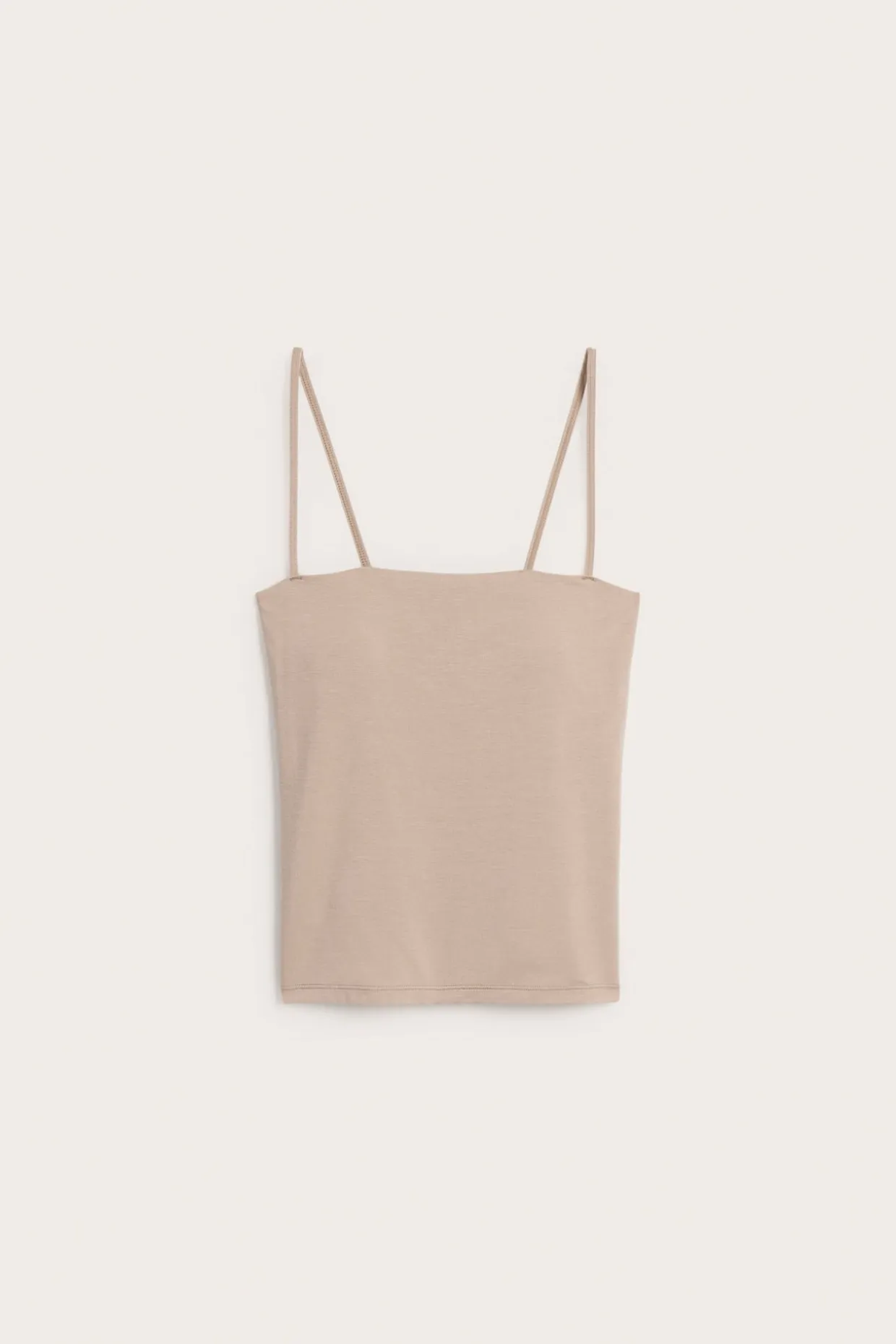 Singlet i modalblanding med innebygd BH