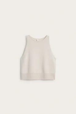 Singlet i ull- og kasjmirblanding