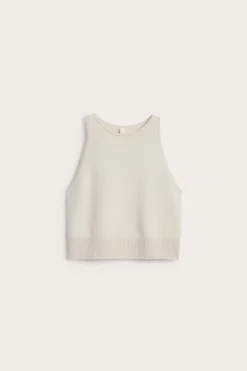 Singlet i ull- og kasjmirblanding
