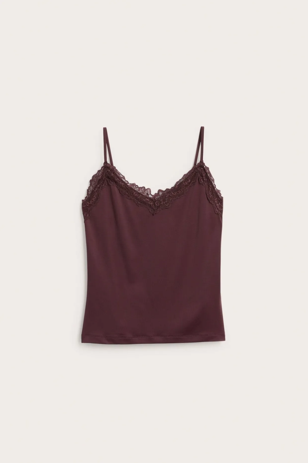 Singlet med blonder