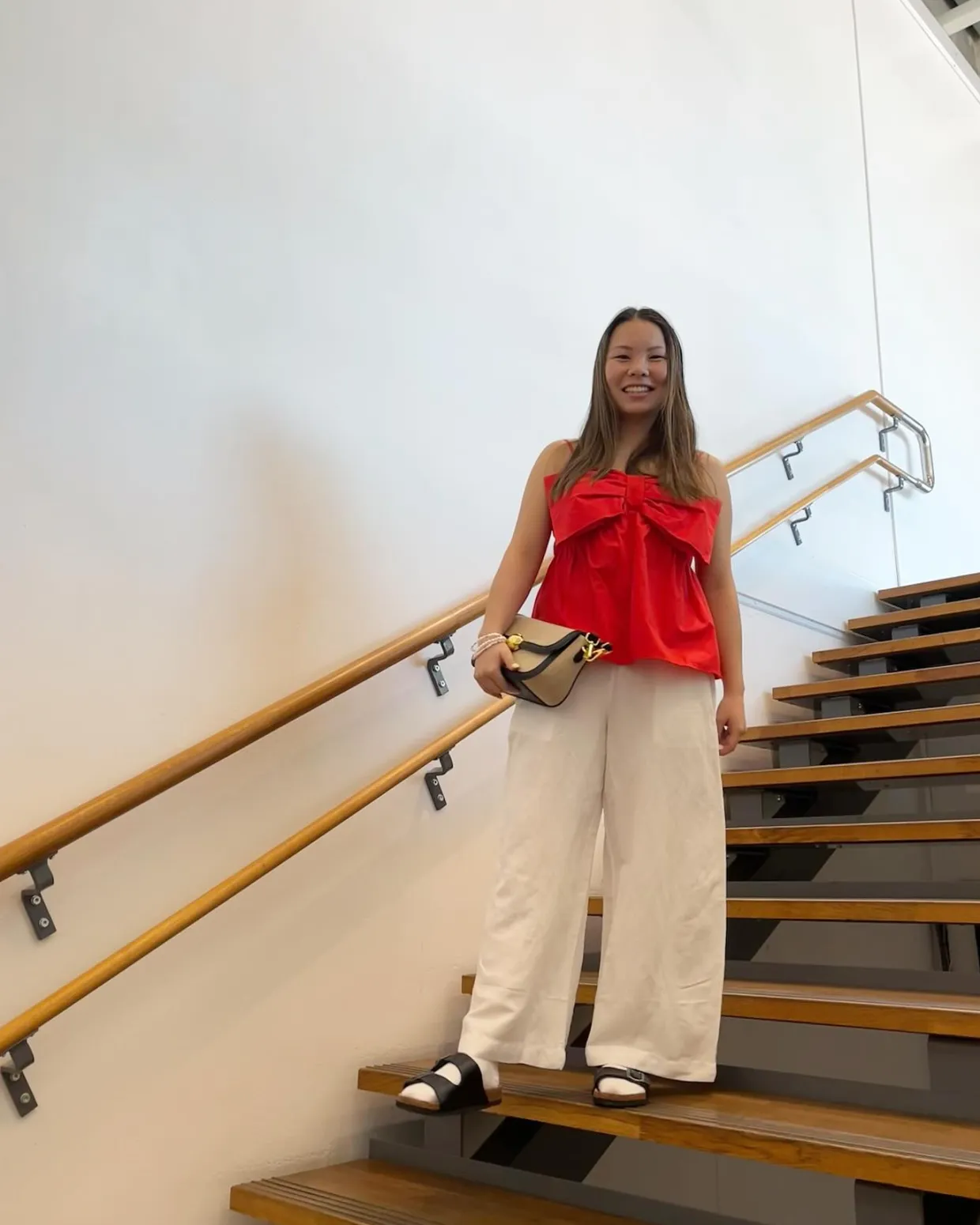 Singlet med sløyfe