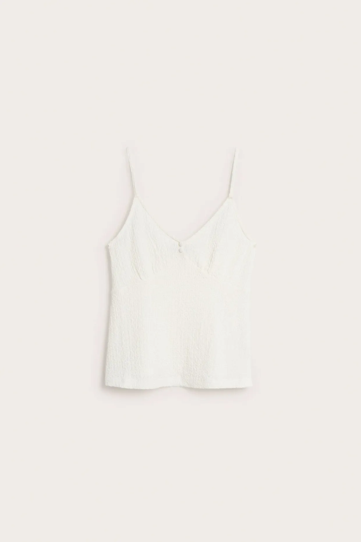 Singlet med tynne skulderstropper