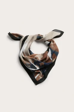 Skjerf med print