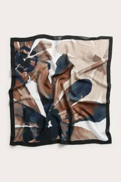 Skjerf med print