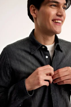 Skjorte i denim