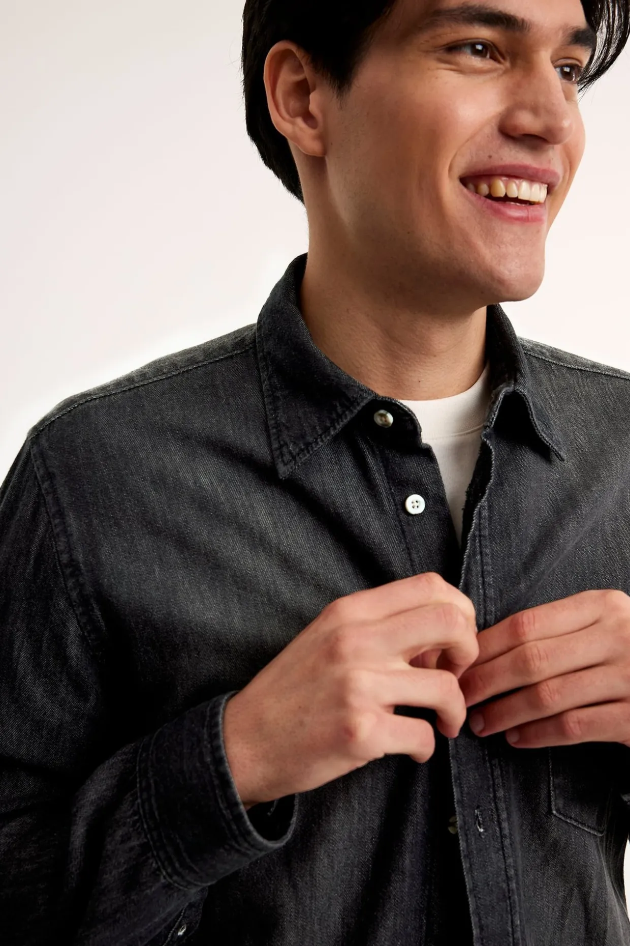 Skjorte i denim