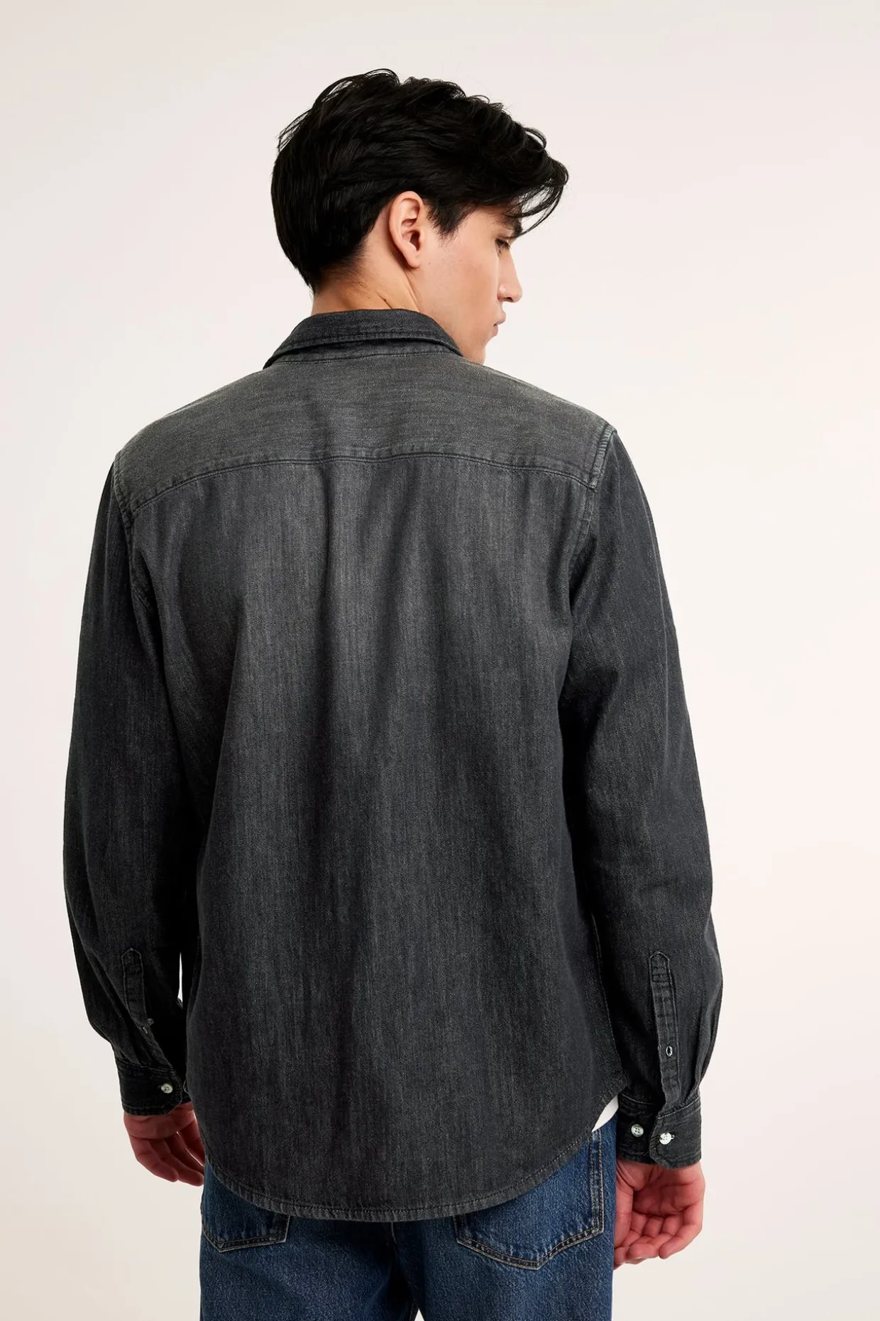 Skjorte i denim