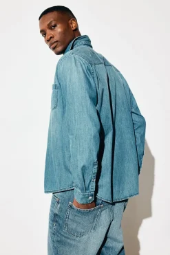 Skjorte i denim