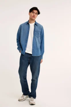 Skjorte i denim