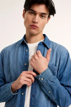 Skjorte i denim