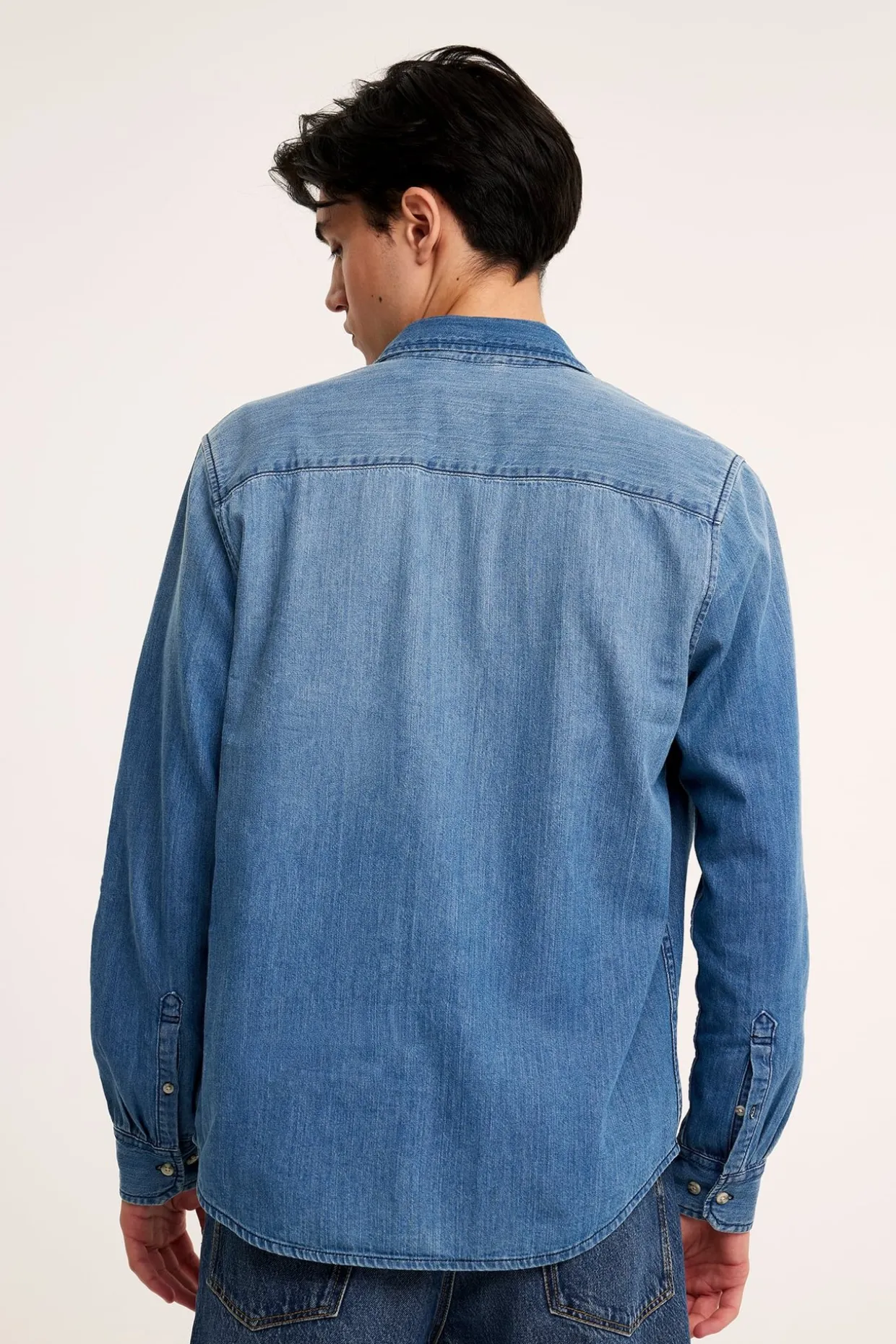 Skjorte i denim