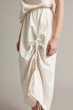 Skjørt med drapering