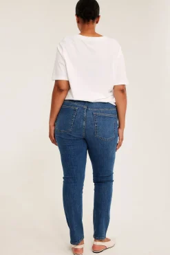 Slim jeans high waist