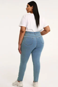 Slim jeans high waist