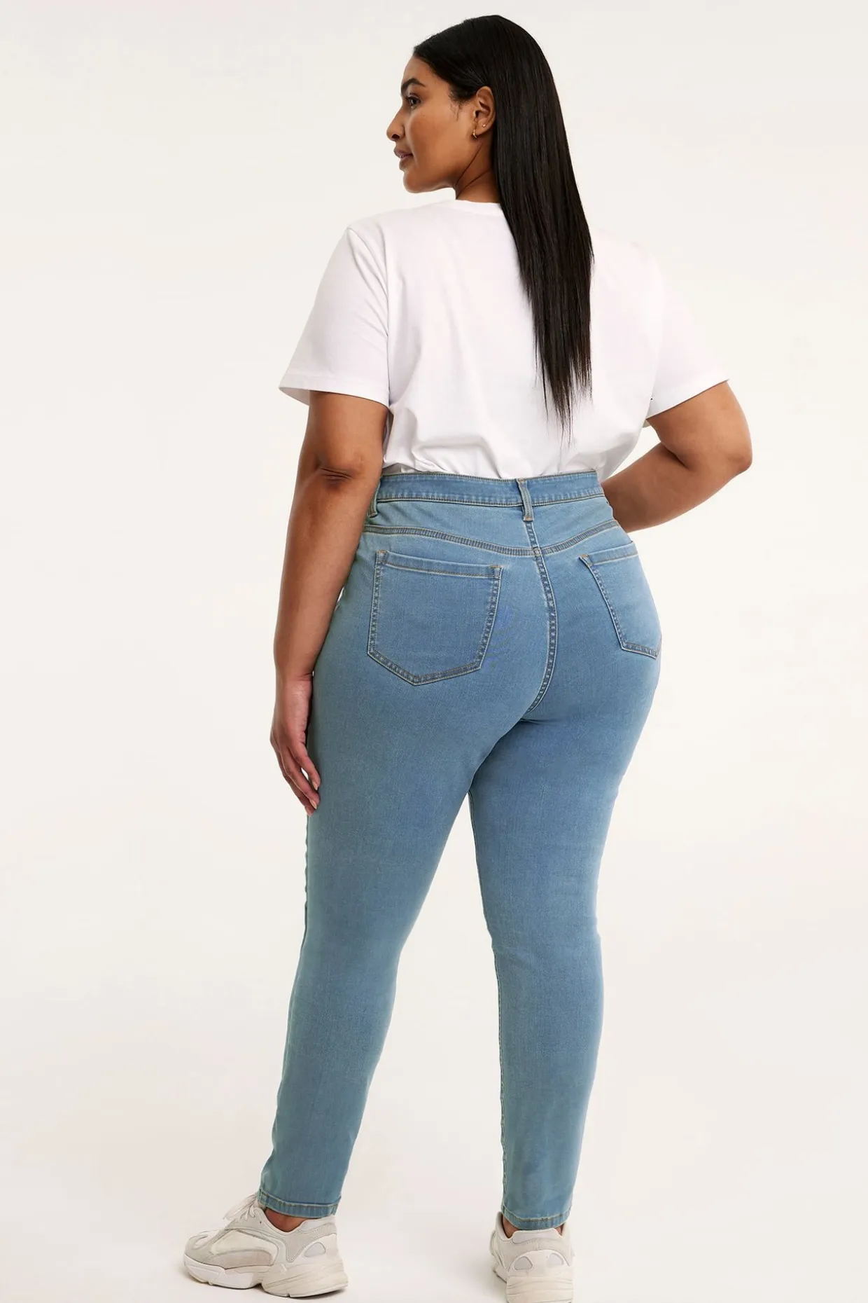 Slim jeans high waist