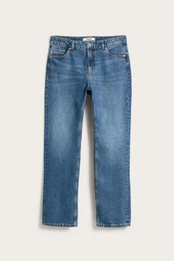Straight jeans high waist
