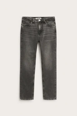 Straight jeans high waist