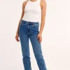 Straight jeans high waist long leg