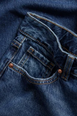 Straight jeans high waist non stretch
