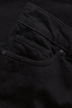 Straight jeans high waist | Svart denim | Dame | Kappahl