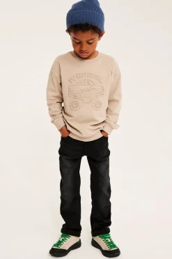 Straight jeans jogger denim