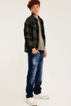 Straight jeans mid waist