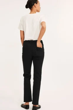 Straight jeans mid waist