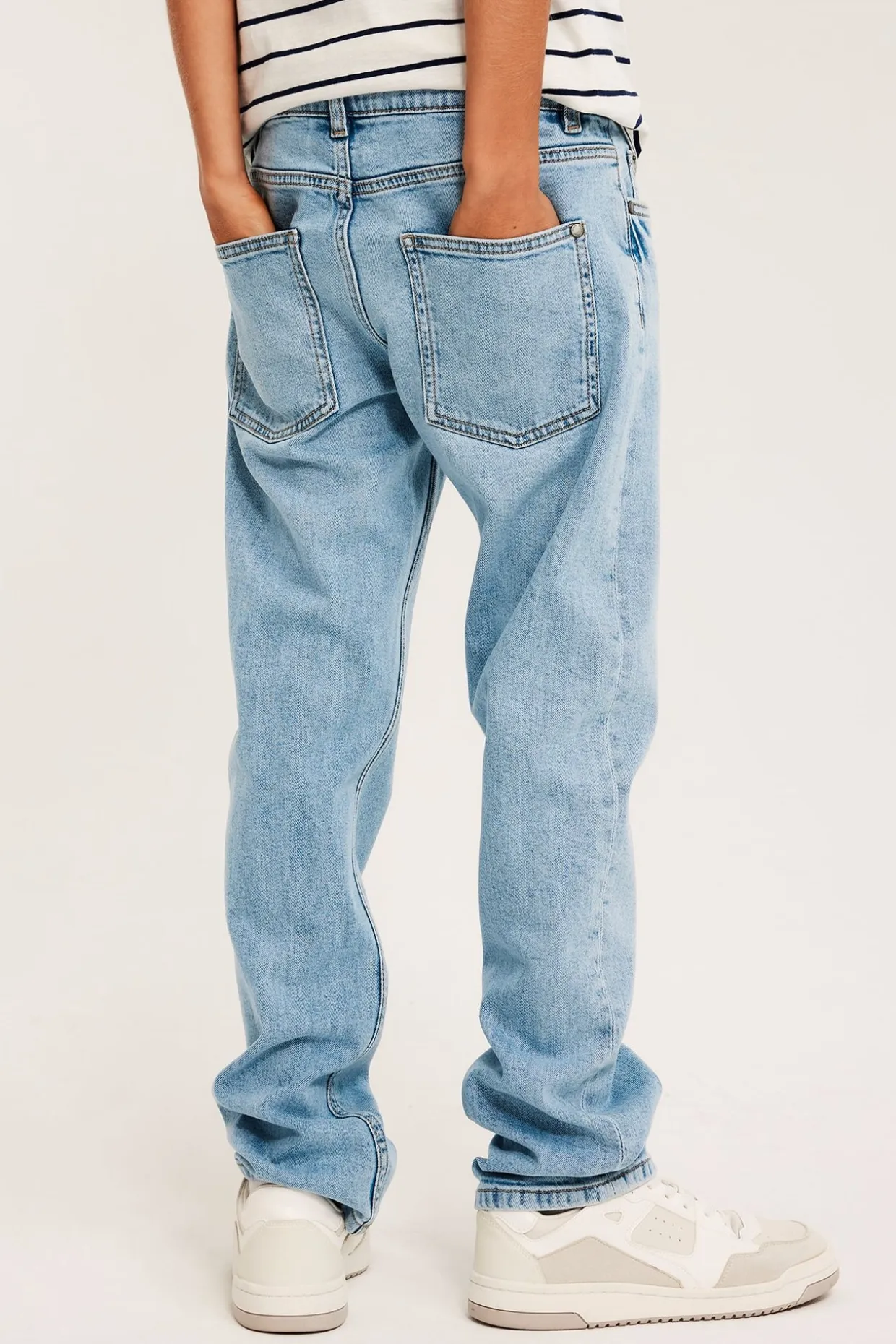 Straight jeans mid waist