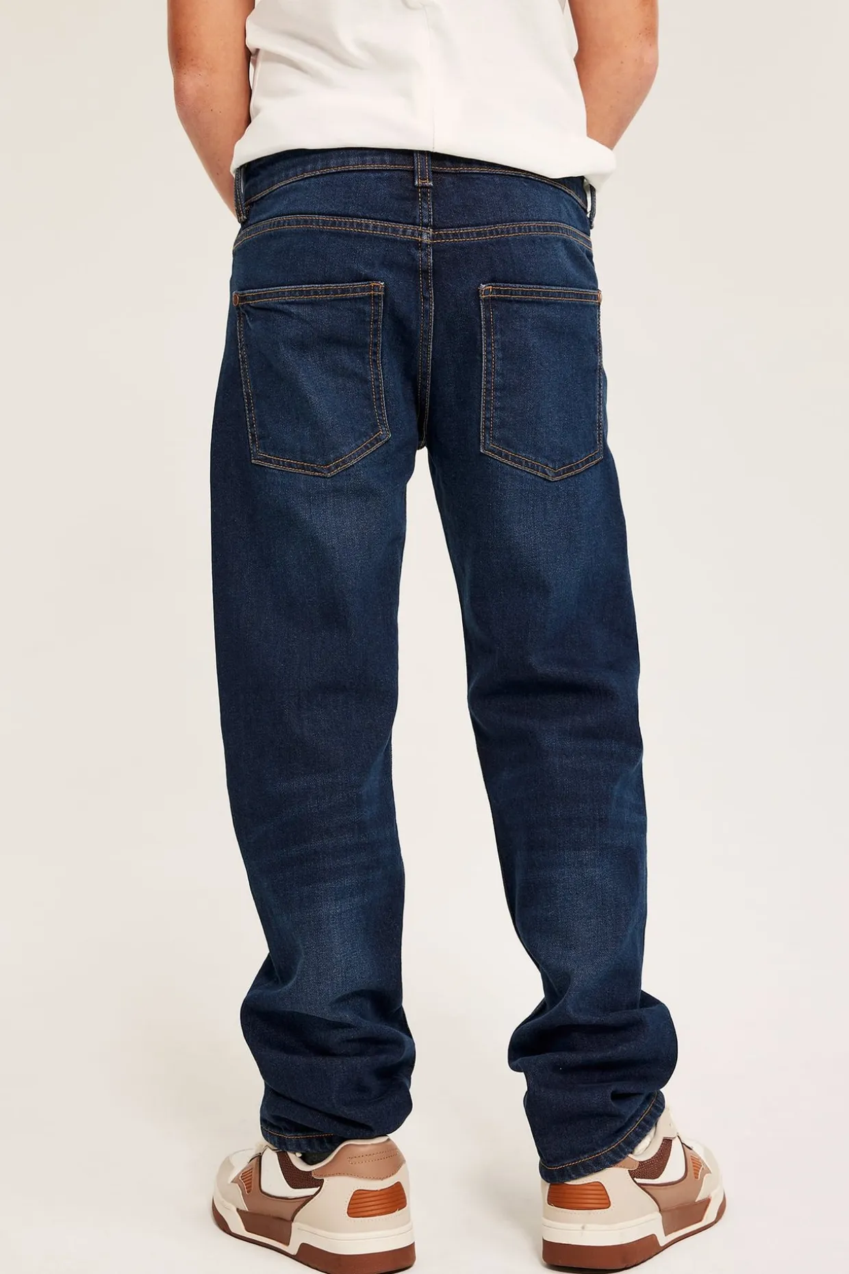 Straight jeans mid waist