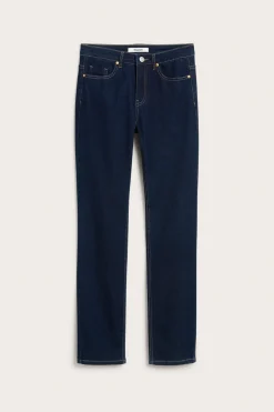 Straight jeans mid waist long leg