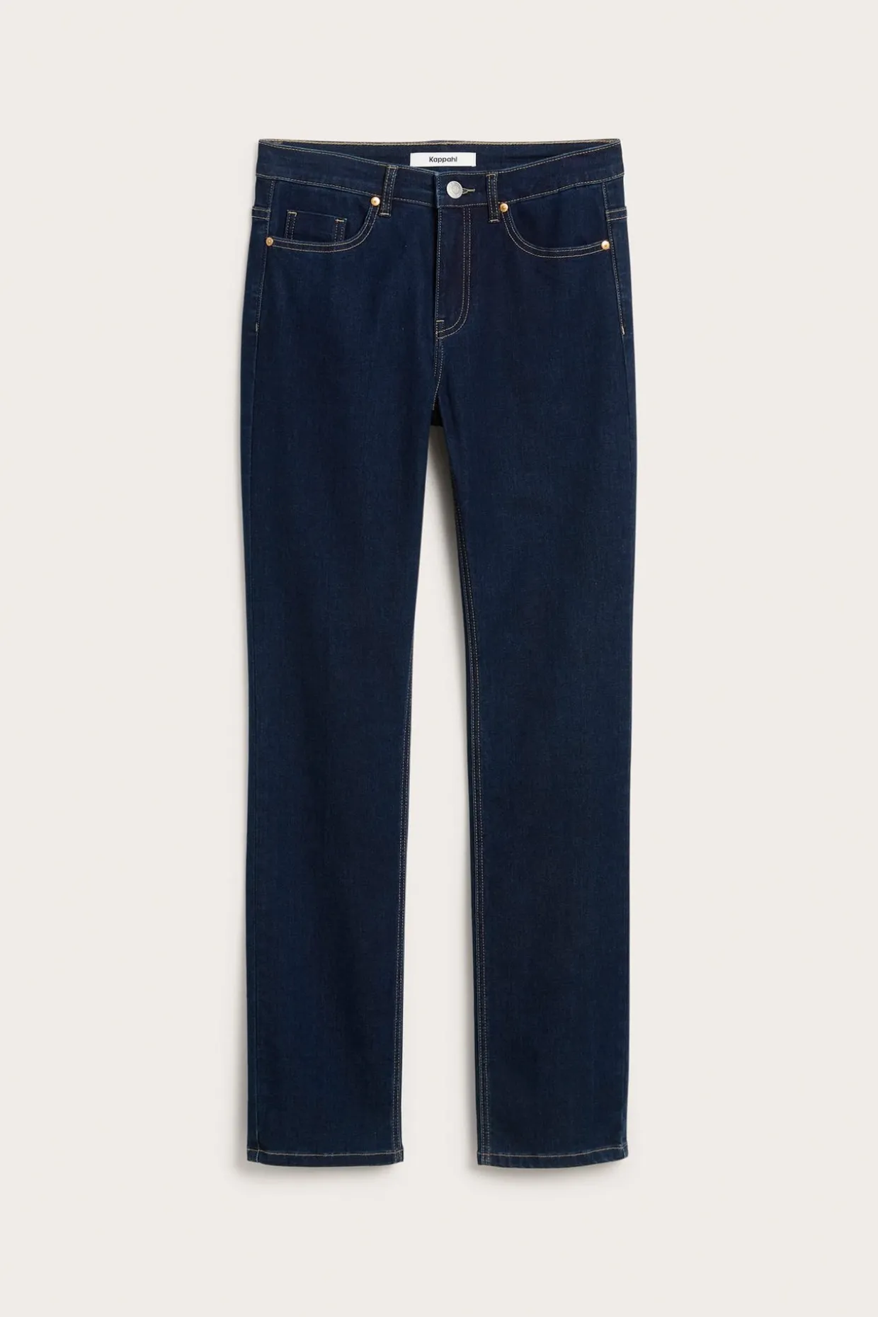 Straight jeans mid waist long leg