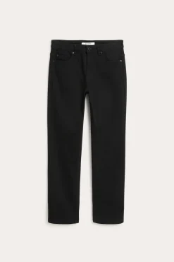Straight jeans mid waist short leg