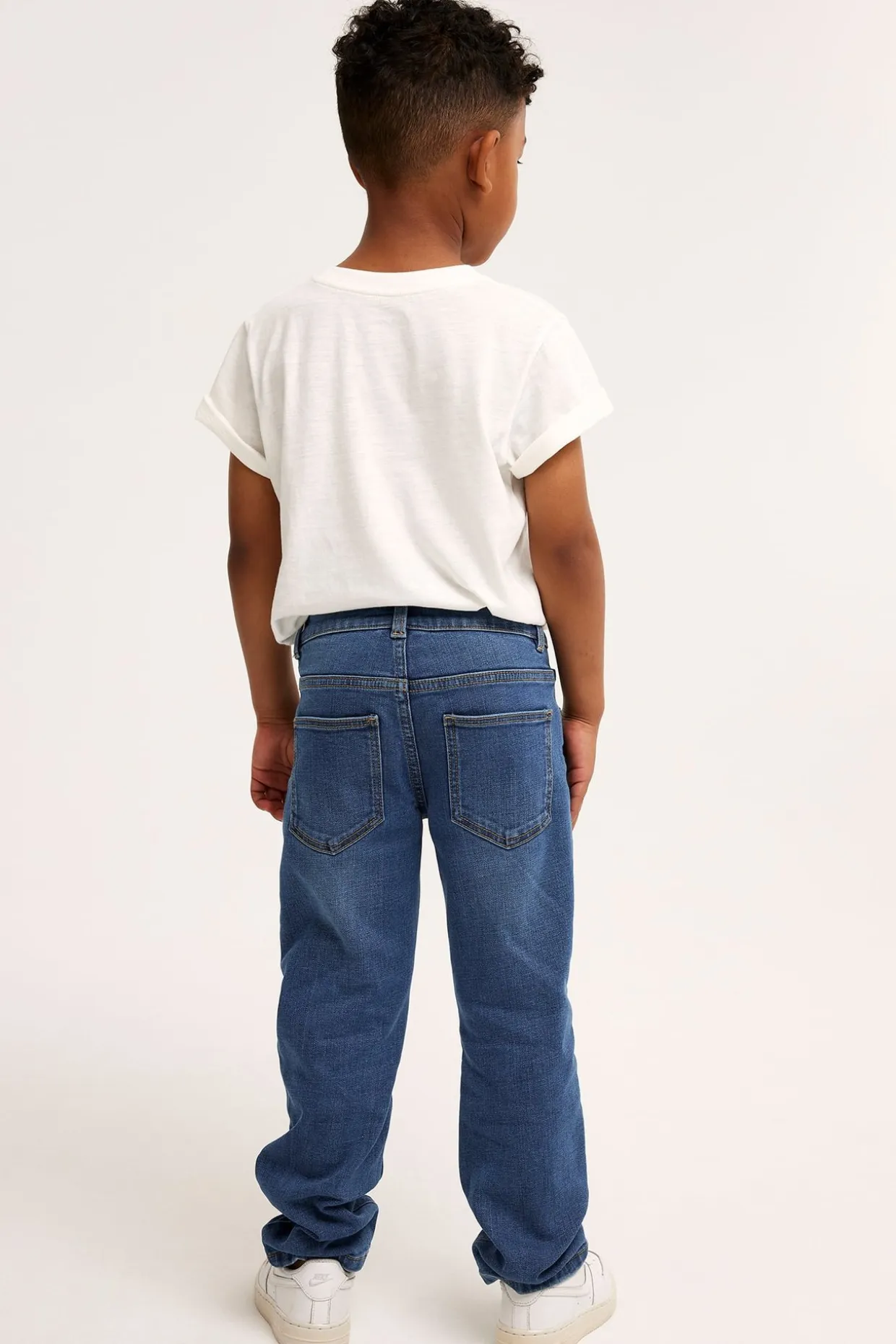 Straight jeans tough wear