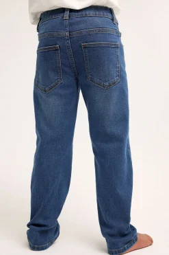 Straight jeans tough wear