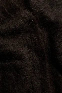 Strikket cardigan i mohairblanding