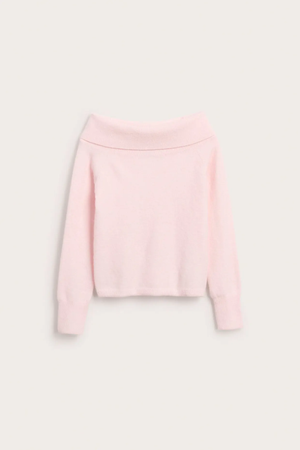 Strikket off shoulder-topp