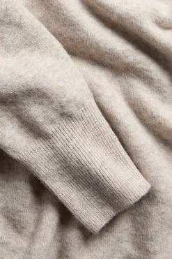 Strikket off shoulder-topp