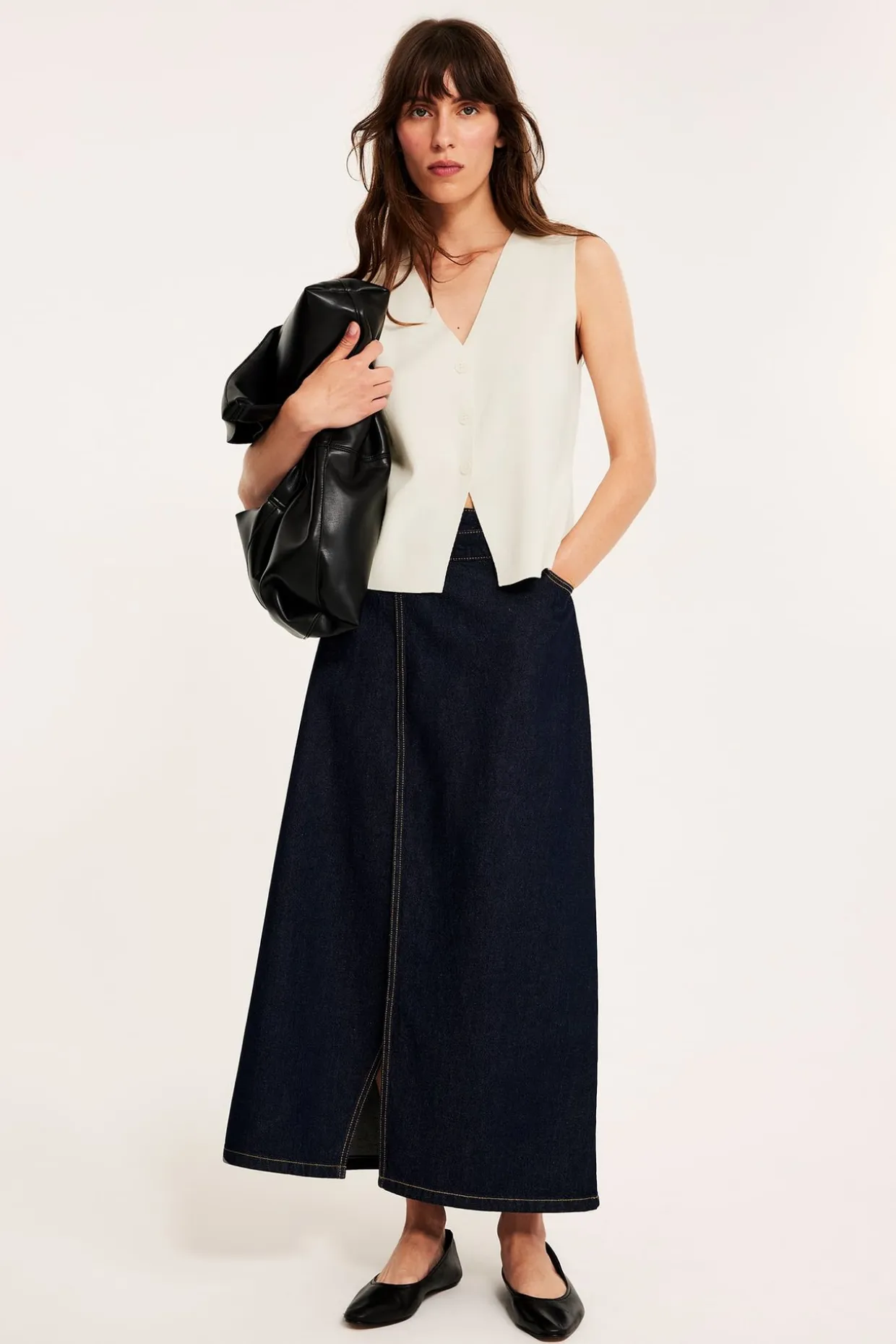 Strikket vest