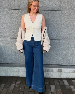 Strikket vest