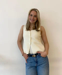 Strikket vest