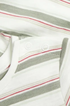 Stripet body i slubtrikot