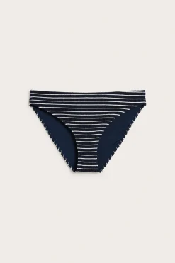 Stripete bikinitruse | Mørkeblå | Dame | Kappahl